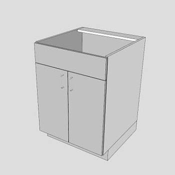 浴室水槽座柜架SU模型下载_sketchup草图大师SKP模型