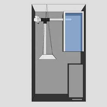 大型敞开衣柜SU模型下载_sketchup草图大师SKP模型