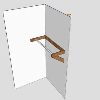 简易衣柜杆吊柜SU模型下载_sketchup草图大师SKP模型