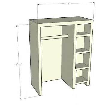 现代嵌入式壁柜SU模型下载_sketchup草图大师SKP模型