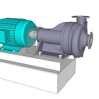 离心泵的SU模型设计_su模型下载 草图大师模型_SKP模型