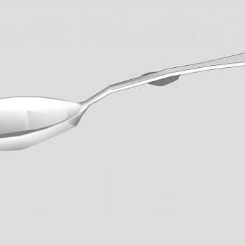 圆底饭匙SU模型下载_sketchup草图大师SKP模型