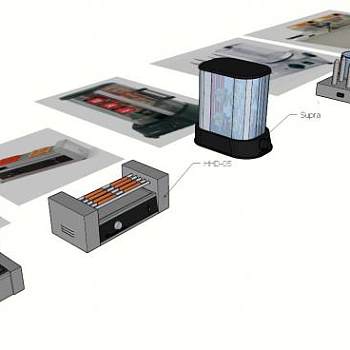 多款烧烤炉SU模型下载_sketchup草图大师SKP模型