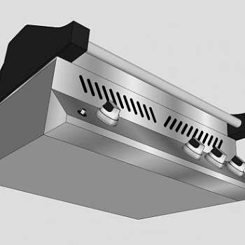 不锈钢燃气烧烤炉SU模型下载_sketchup草图大师SKP模型