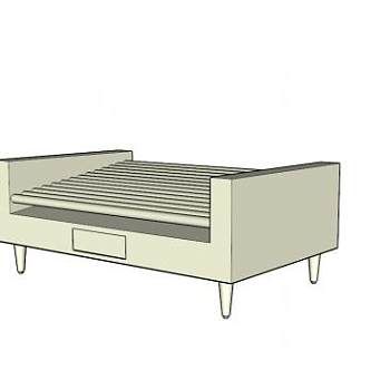 热狗烤肠机SU模型下载_sketchup草图大师SKP模型