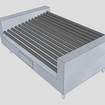 烤肠机SU模型下载_sketchup草图大师SKP模型