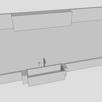 洗手槽SU模型下载_sketchup草图大师SKP模型