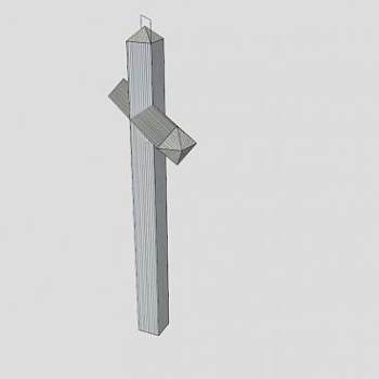 钥匙链钥匙扣SU模型下载_sketchup草图大师SKP模型