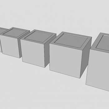 工作室花瓶SU模型下载_sketchup草图大师SKP模型