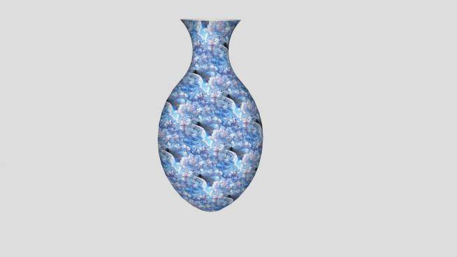 陶瓷花瓶种子罐SU模型下载_sketchup草图大师SKP模型