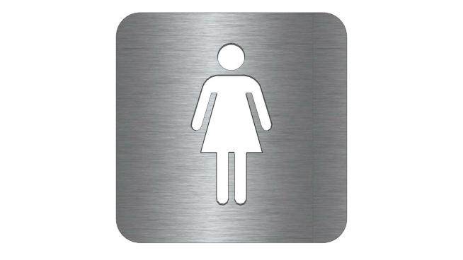 女性厕所标志SU模型下载_sketchup草图大师SKP模型