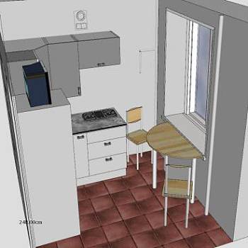 赫鲁钦厨房SU模型下载_sketchup草图大师SKP模型