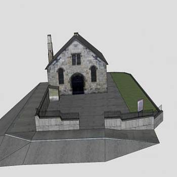 现代销售场所SU模型下载_sketchup草图大师SKP模型