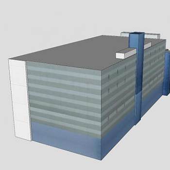 采钰科技公司SU模型下载_sketchup草图大师SKP模型