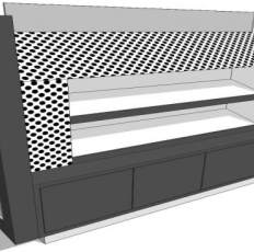 化妆品夹具展示SU模型下载_sketchup草图大师SKP模型