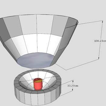 太阳能电池板炉SU模型下载_sketchup草图大师SKP模型