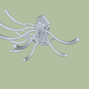 欧式壁挂钩SU模型下载_sketchup草图大师SKP模型