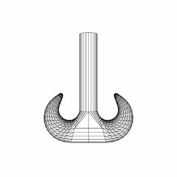 重型起重机吊钩SU模型下载_sketchup草图大师SKP模型