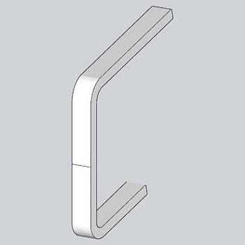 简约壁钩SU模型下载_sketchup草图大师SKP模型