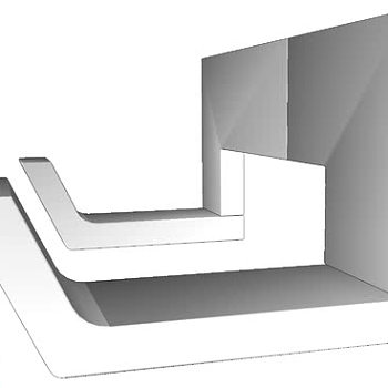 壁式长袍挂钩SU模型下载_sketchup草图大师SKP模型