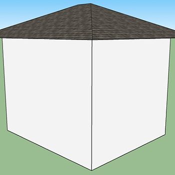 日式小住宅SU模型下载_sketchup草图大师SKP模型