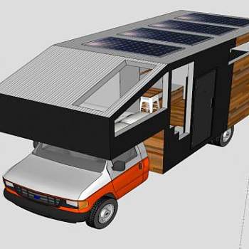 现代家用橱柜SU模型下载_sketchup草图大师SKP模型