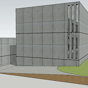 日本两层独栋住宅SU模型下载_sketchup草图大师SKP模型