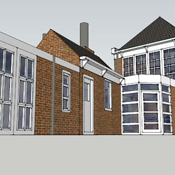 老式欧式乡村住宅SU模型下载_sketchup草图大师SKP模型