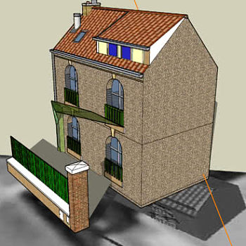 当代法式住宅SU模型下载_sketchup草图大师SKP模型