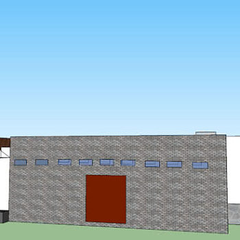 简易房屋建筑SU模型下载_sketchup草图大师SKP模型