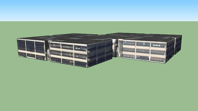 美国伊利诺伊州芝加哥市大楼建筑SU模型下载_sketchup草图大师SKP模型
