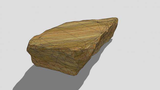 天然岩石SU模型下载_sketchup草图大师SKP模型