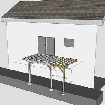 甲板框架桁架SU模型下载_sketchup草图大师SKP模型