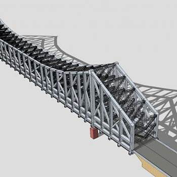 印度豪拉大桥SU模型下载_sketchup草图大师SKP模型