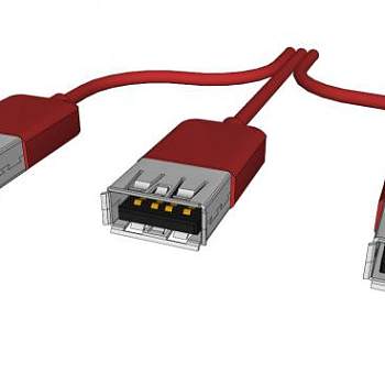 USB连接器SU模型_su模型下载 草图大师模型_SKP模型