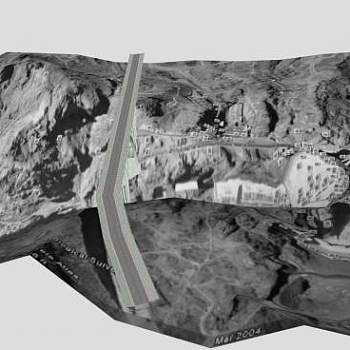 胡佛水坝和高架桥SU模型下载_sketchup草图大师SKP模型