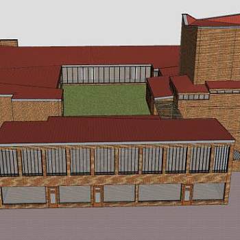 市政当局建筑SU模型下载_sketchup草图大师SKP模型