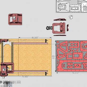 工业数控机床的SU模型_su模型下载 草图大师模型_SKP模型