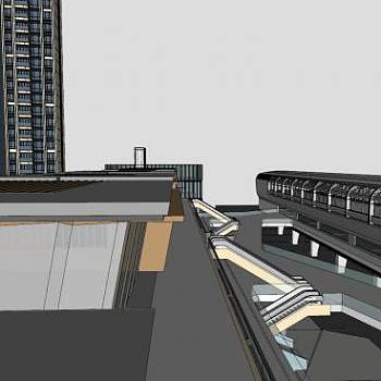 龙光地产龙华项目房地产SU模型下载_sketchup草图大师SKP模型