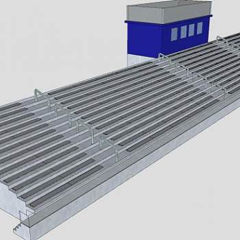 球场比赛四看台SU模型下载_sketchup草图大师SKP模型