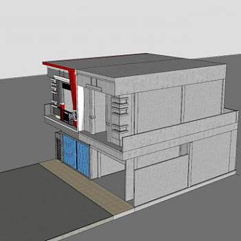 建筑诚市规划SU模型下载_sketchup草图大师SKP模型