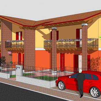 住宅建筑别墅SU模型下载_sketchup草图大师SKP模型