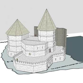 现代经典建筑SU模型下载_sketchup草图大师SKP模型