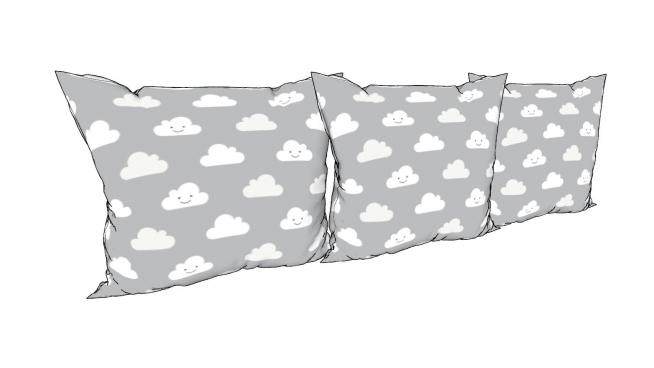 云朵灰色抱枕系列SU模型下载_sketchup草图大师SKP模型
