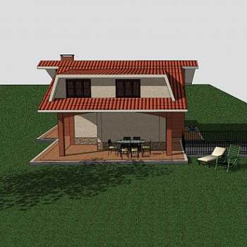 弗罗西诺内建筑别墅SU模型下载_sketchup草图大师SKP模型