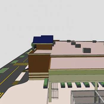 梅耶尔家具房子建筑SU模型下载_sketchup草图大师SKP模型