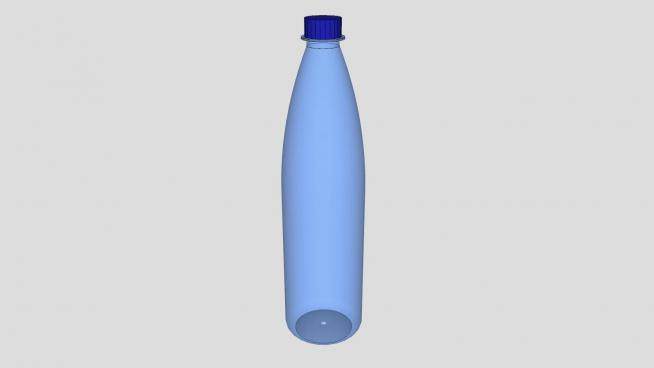 饮料塑料瓶SU模型下载_sketchup草图大师SKP模型