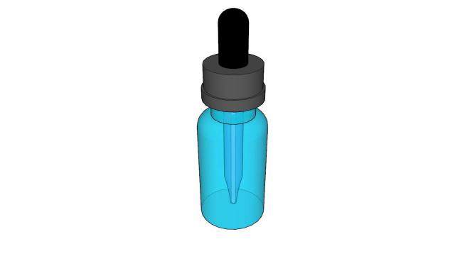 透明塑料装水瓶SU模型下载_sketchup草图大师SKP模型