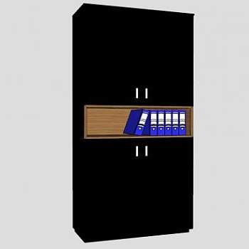文件柜文件夹SU模型下载_sketchup草图大师SKP模型
