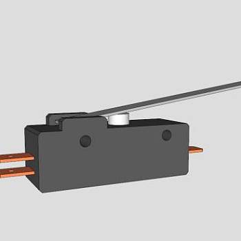 微动开关SU模型设计_su模型下载 草图大师模型_SKP模型